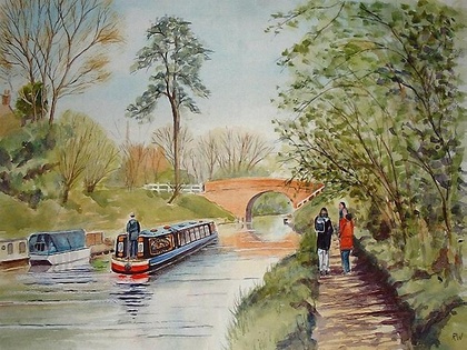 Kennet and Avon 
									Canal at Pewsey